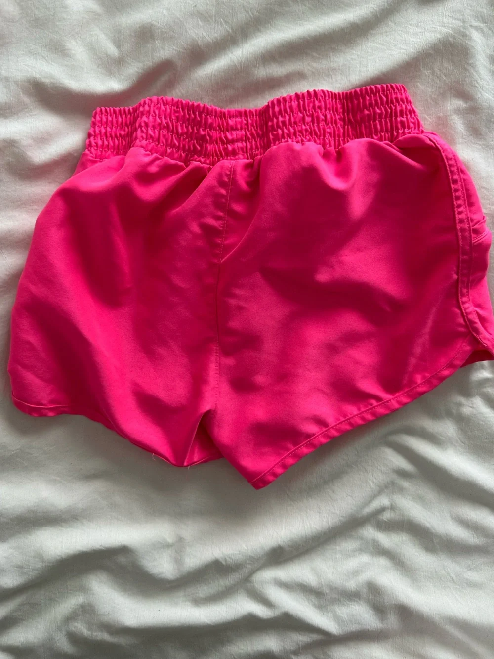Cat & Jack Bright Pink Girls Swim Trunks